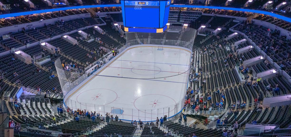 Enterprise Center - Section 327 Seat View