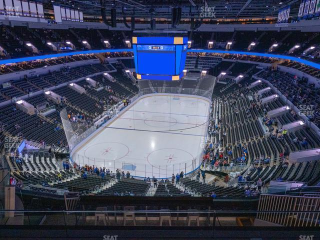 Enterprise Center - Section 327 Seat View
