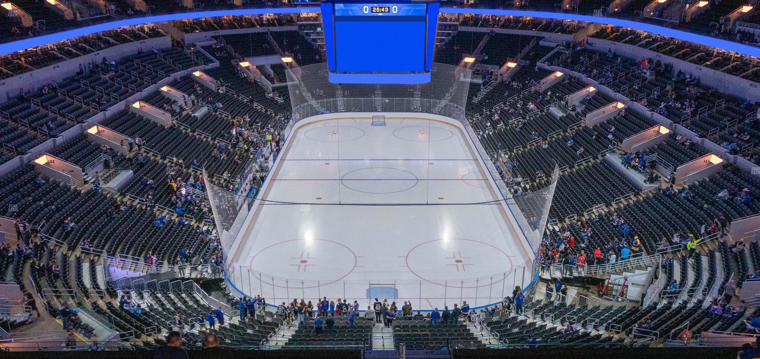 Enterprise Center - Section 329 Seat View