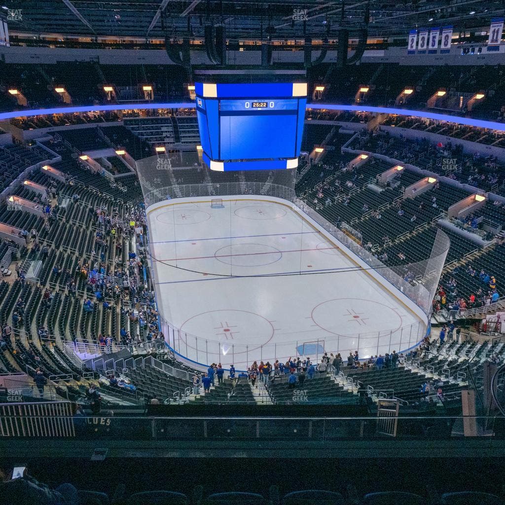 Enterprise Center - Section 330 Seat View