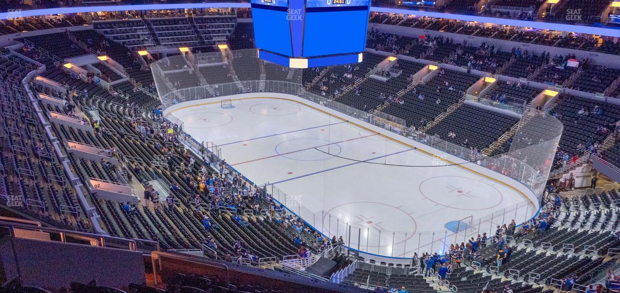 Enterprise Center - Section 332 Seat View