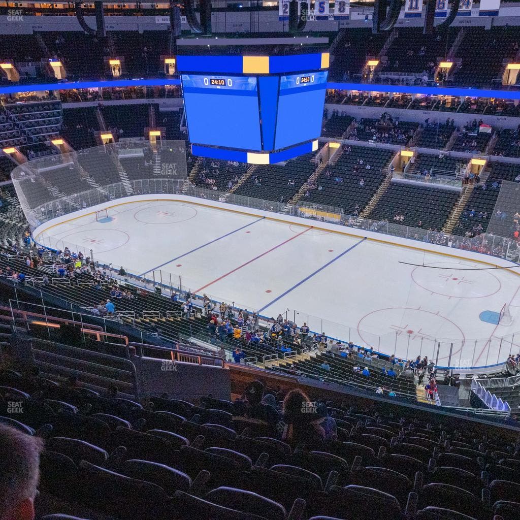 Enterprise Center - Section 334 Seat View