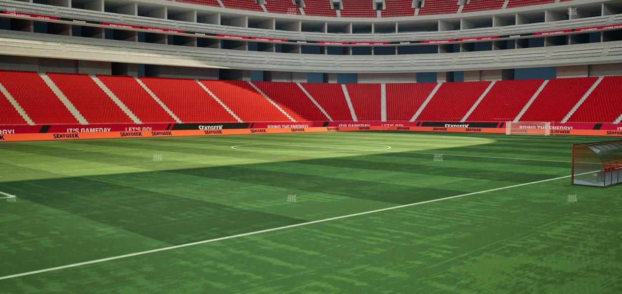 Estadio Akron - Section T 104 Seat View