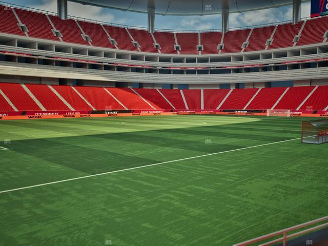 Estadio Akron - Section T 104 Seat View