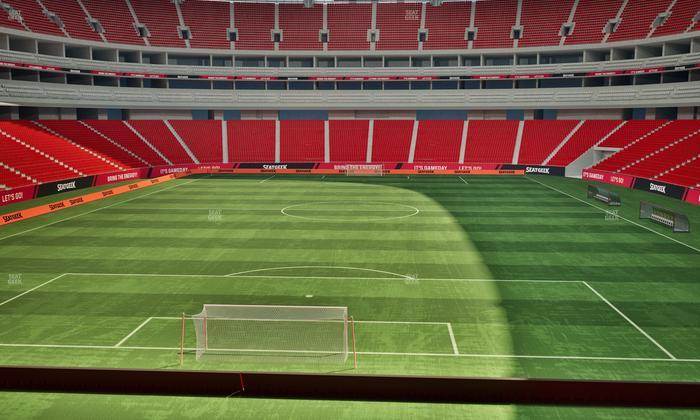 Estadio Akron - Section T 110 Seat View