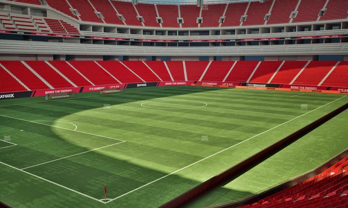 Estadio Akron - Section T 125 Seat View