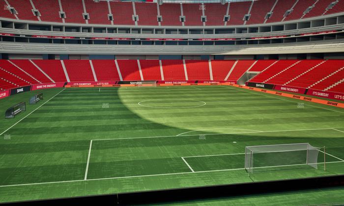 Estadio Akron - Section T 131 Seat View