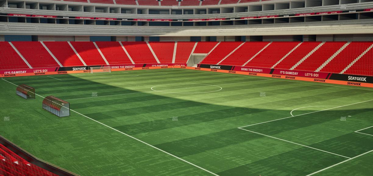 Estadio Akron - Section T 134 Seat View