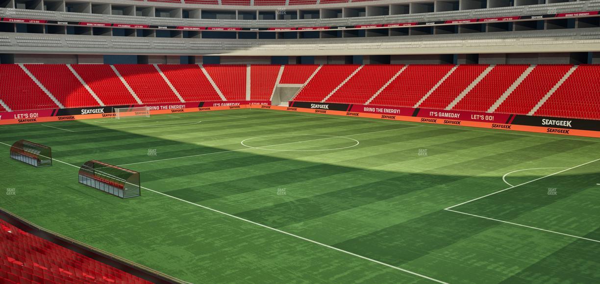 Estadio Akron - Section T 135 Seat View