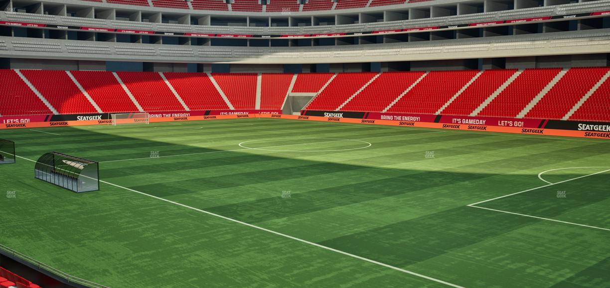 Estadio Akron - Section T 135 Seat View