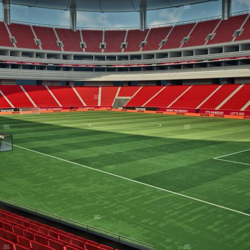 Estadio Akron - Section T 135 Seat View