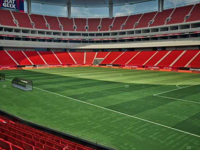 Estadio Akron - Section T 135 Seat View