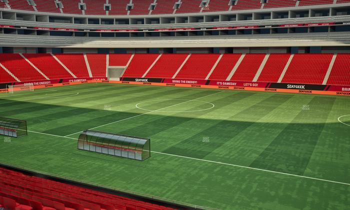 Estadio Akron - Section T 137 Seat View