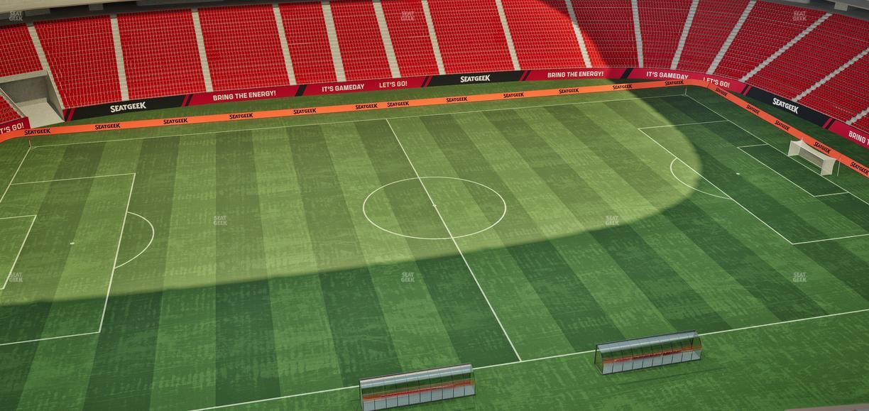 Estadio Akron - Section T 203 Seat View