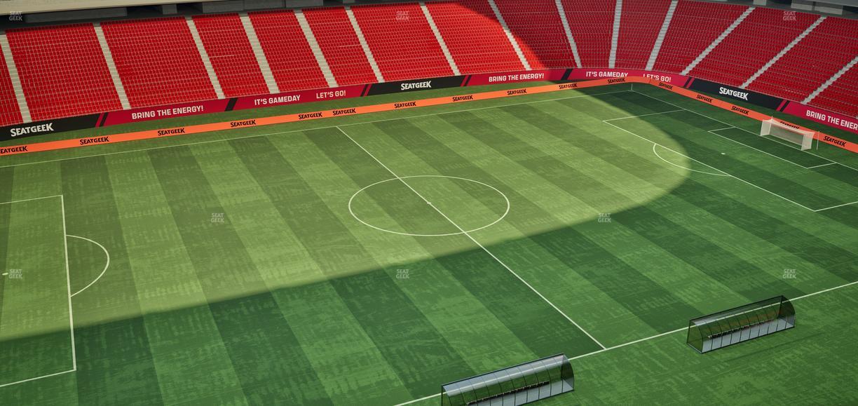 Estadio Akron - Section T 204 Seat View