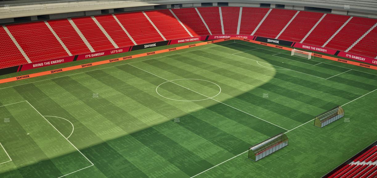 Estadio Akron - Section T 206 Seat View