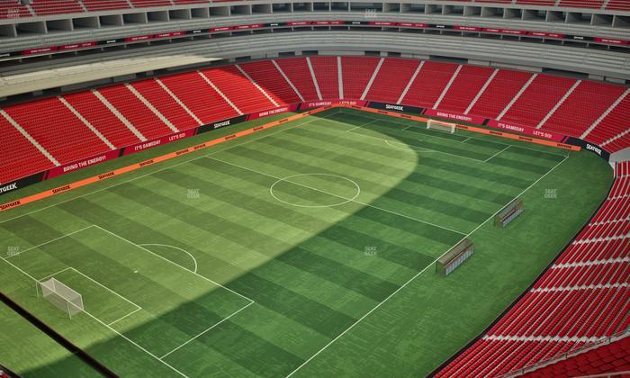 Estadio Akron - Section T 208 Seat View