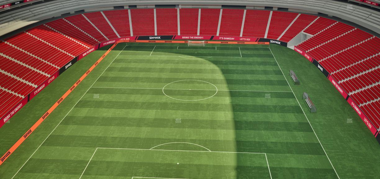 Estadio Akron - Section T 213 Seat View