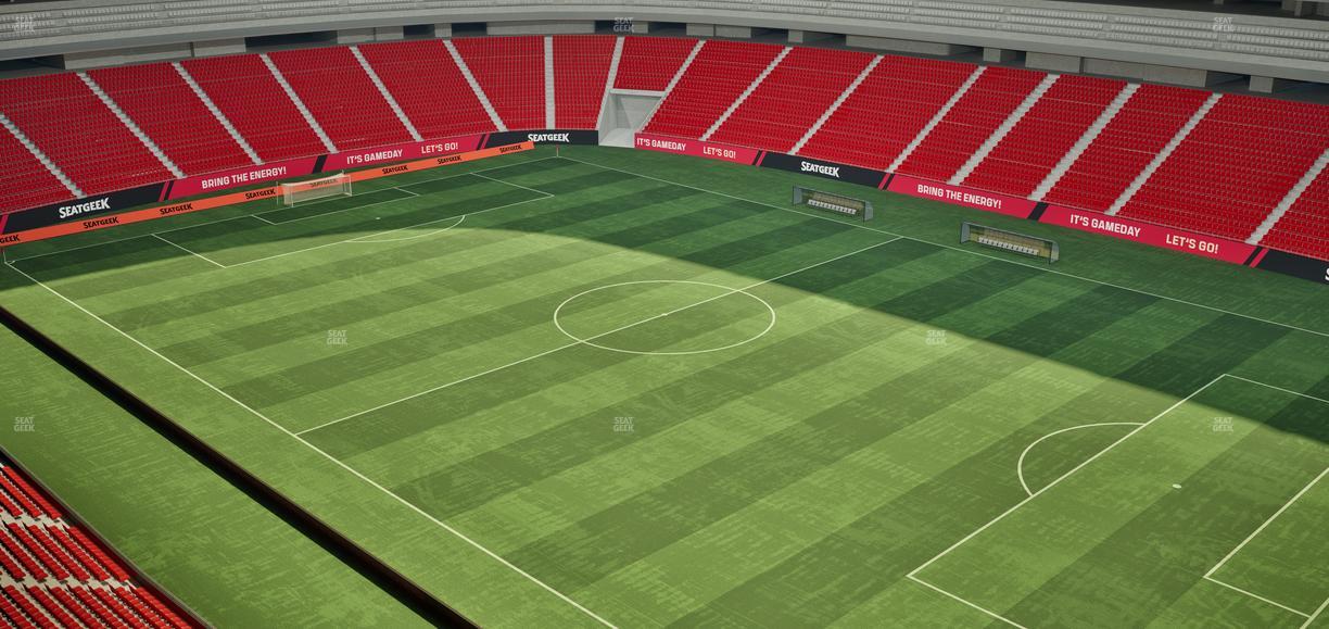 Estadio Akron - Section T 220 Seat View