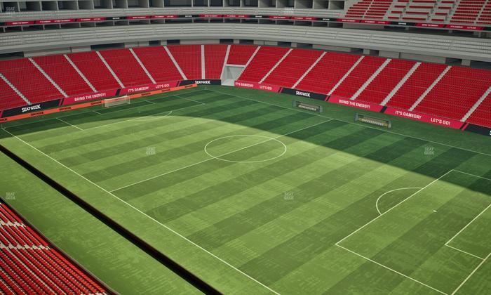 Estadio Akron - Section T 220 Seat View