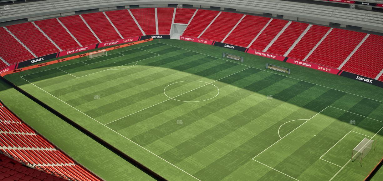 Estadio Akron - Section T 220 Seat View