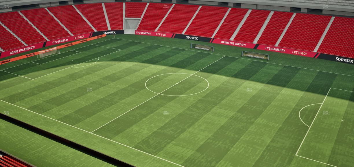 Estadio Akron - Section T 222 Seat View