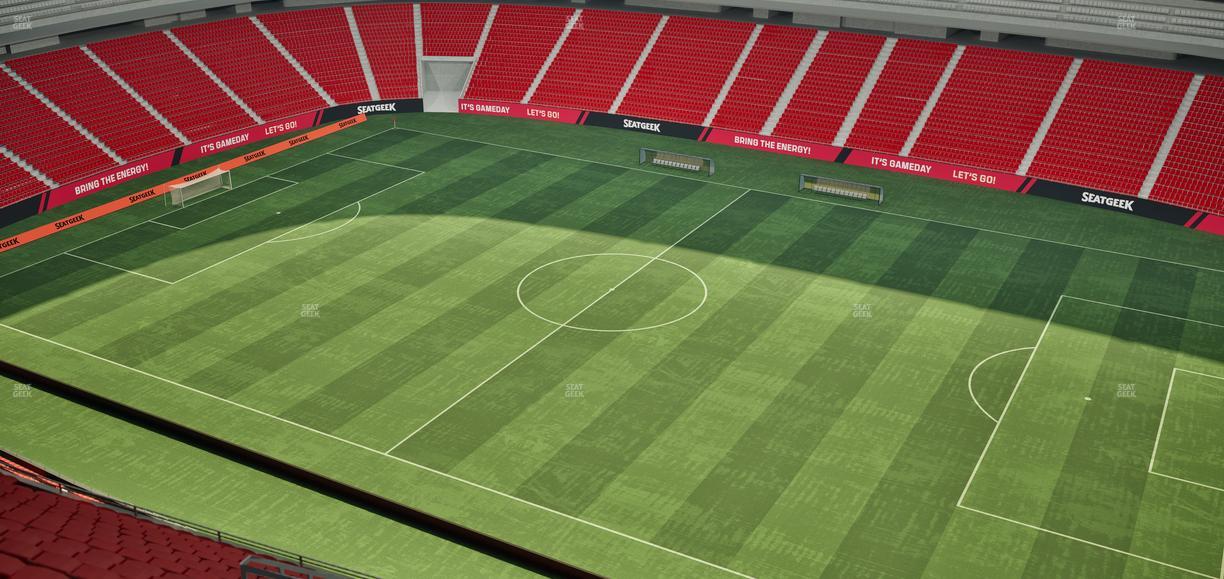 Estadio Akron - Section T 222 Seat View