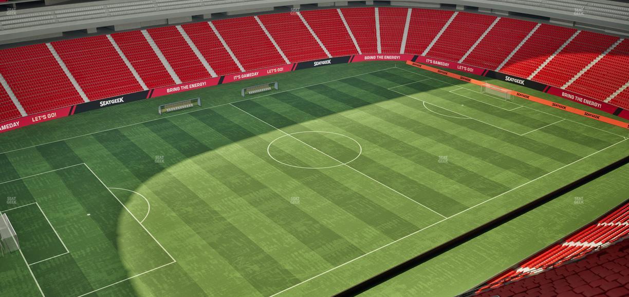 Estadio Akron - Section T 230 Seat View