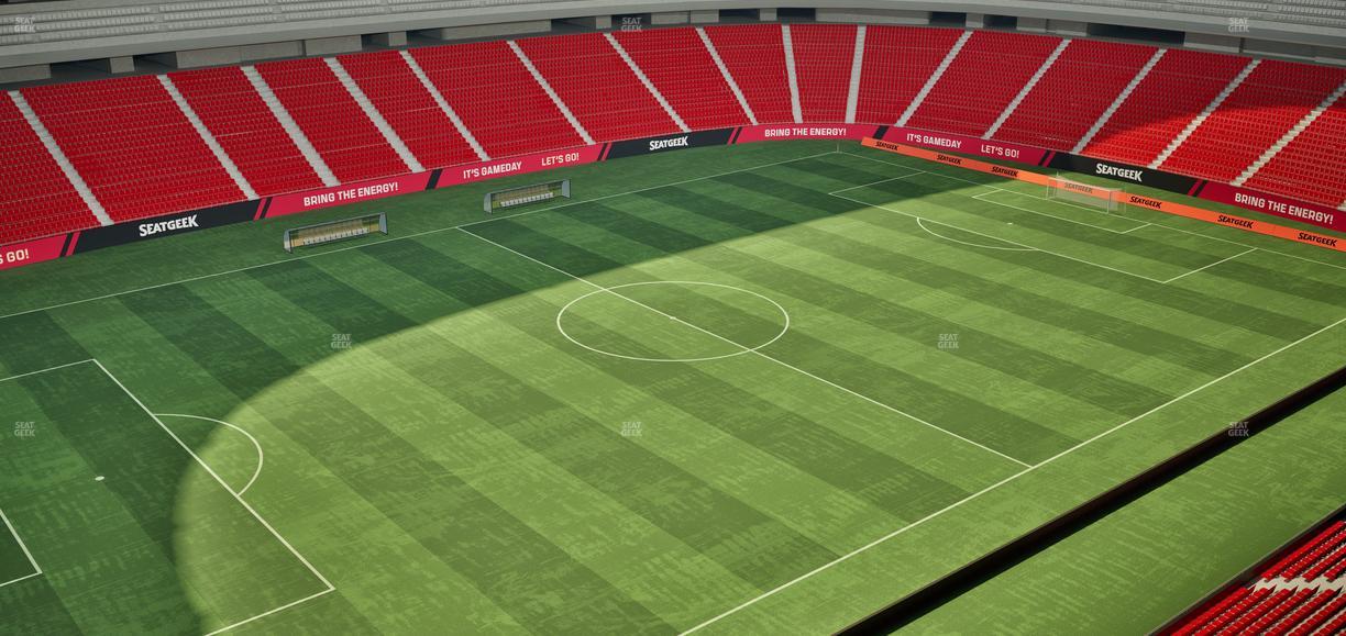 Estadio Akron - Section T 230 Seat View