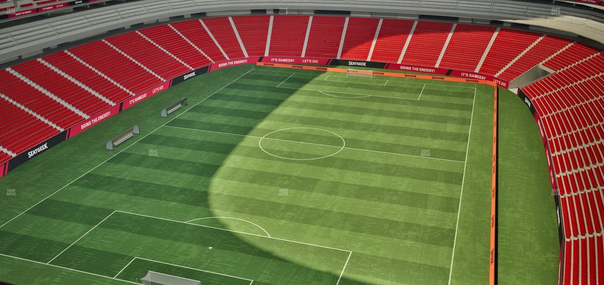 Estadio Akron - Section T 235 Seat View