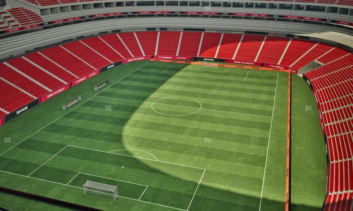 Estadio Akron - Section T 235 Seat View