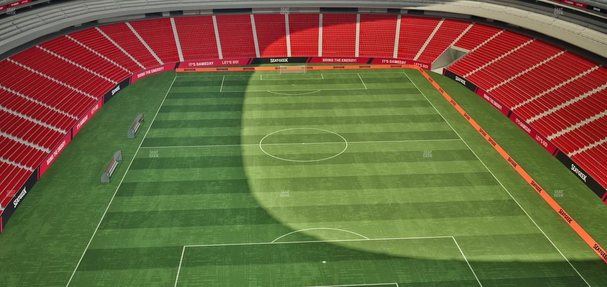 Estadio Akron - Section T 238 Seat View