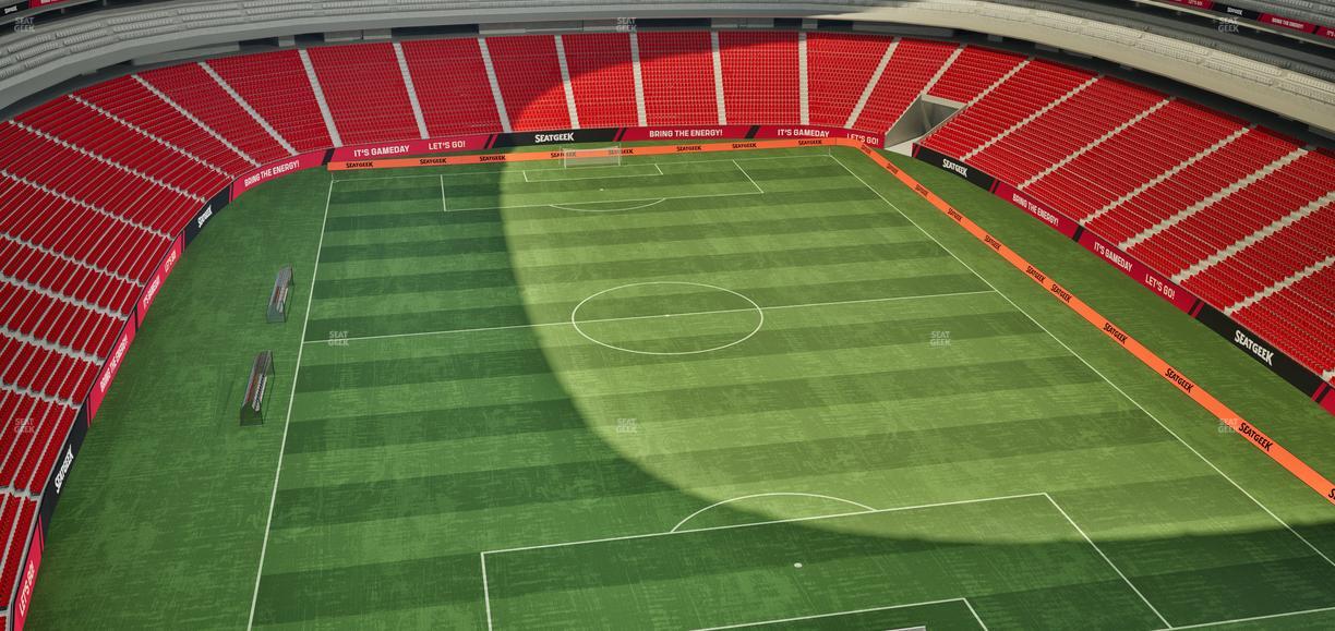 Estadio Akron - Section T 239 Seat View