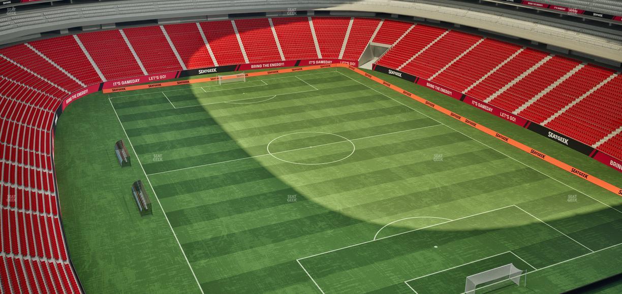 Estadio Akron - Section T 241 Seat View