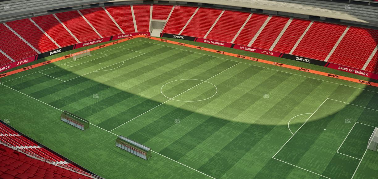 Estadio Akron - Section T 245 Seat View