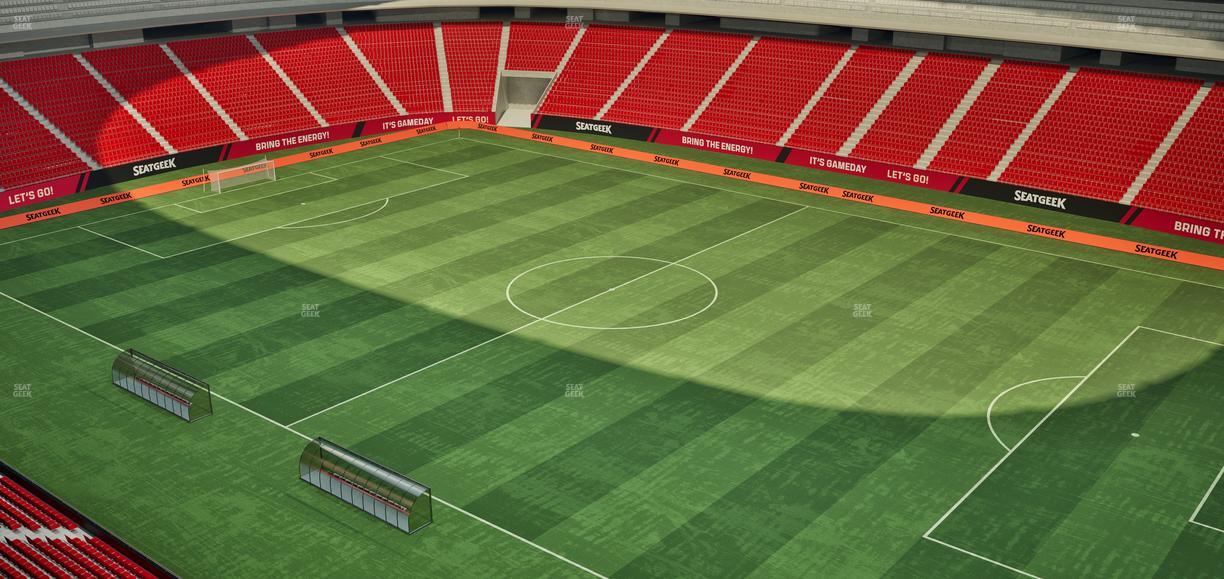 Estadio Akron - Section T 245 Seat View