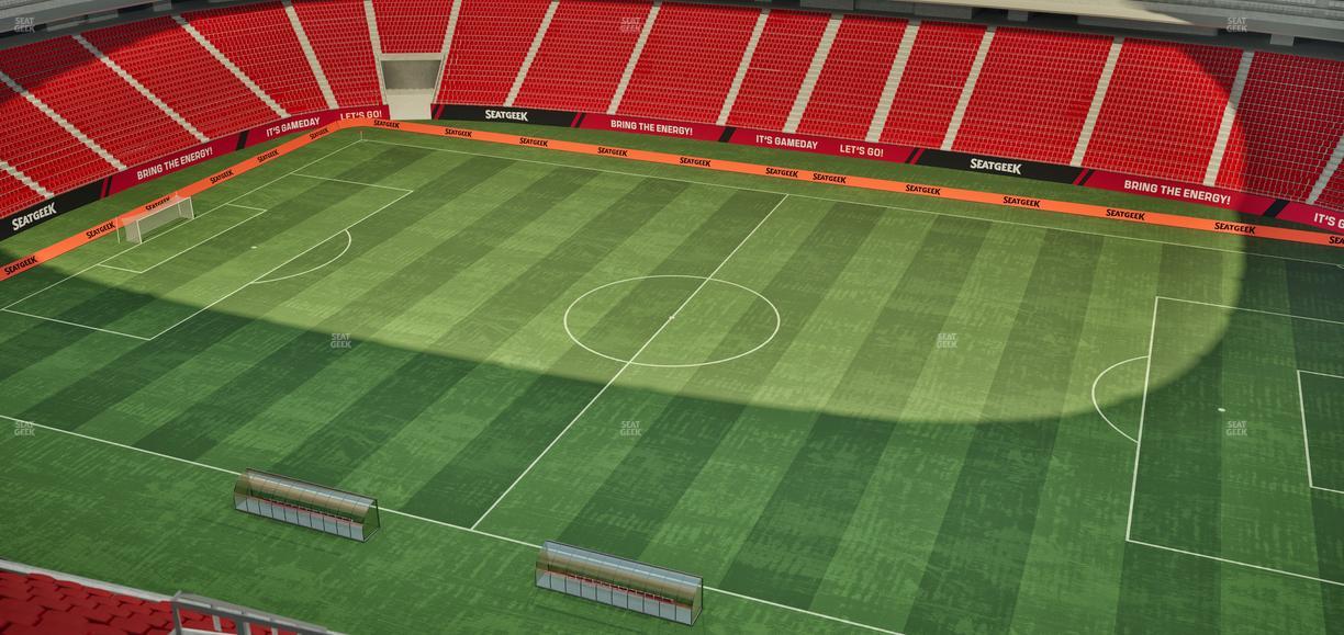 Estadio Akron - Section T 247 Seat View