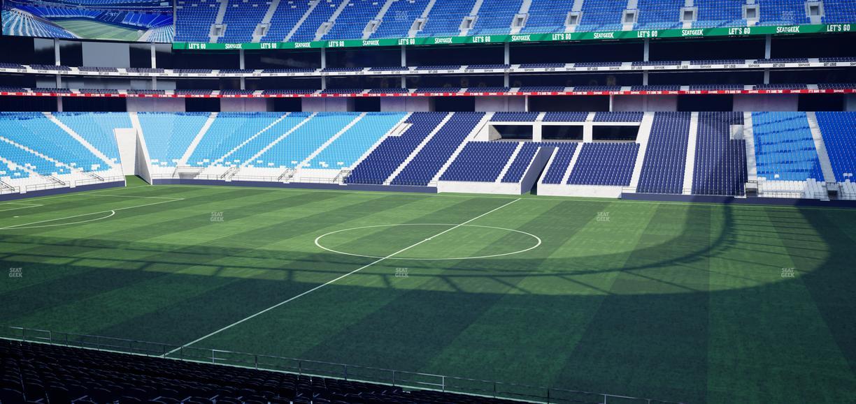 Estadio BBVA Bancomer - Section Club Seat Oriente A Seat View