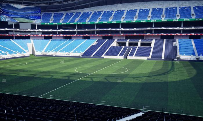 Estadio BBVA Bancomer - Section Club Seat Oriente A Seat View