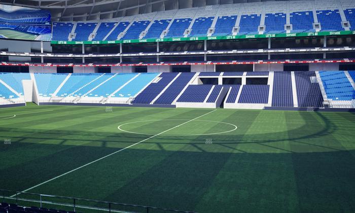 Estadio BBVA Bancomer - Section Club Seat Oriente B Seat View