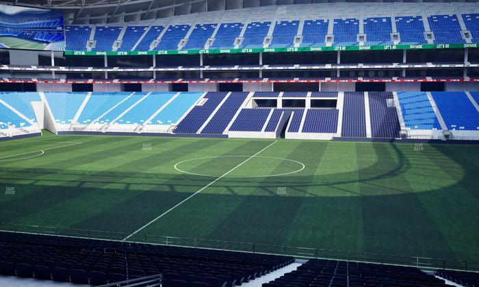 Estadio BBVA Bancomer - Section Club Seat Oriente B Seat View