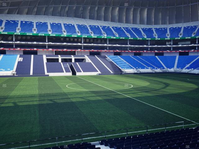 Estadio BBVA Bancomer - Section Club Seat Oriente F Seat View