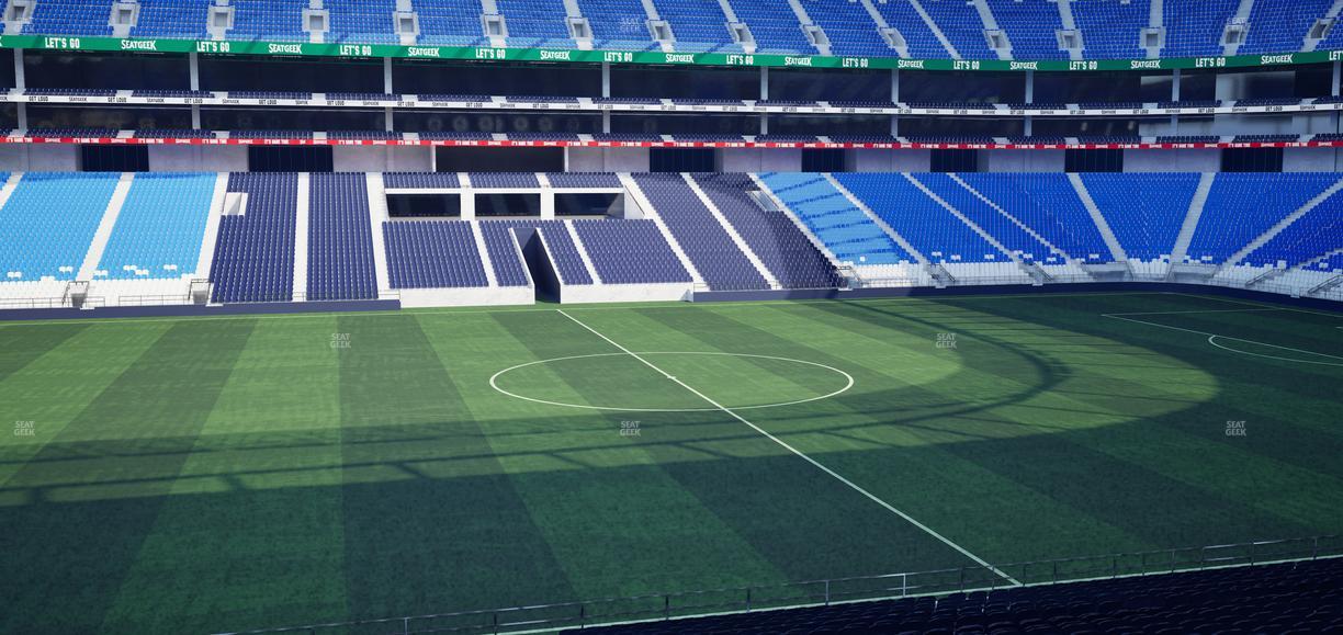 Estadio BBVA Bancomer - Section Club Seat Oriente F Seat View