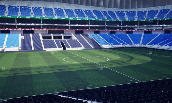 Estadio BBVA Bancomer - Section Club Seat Oriente G Seat View