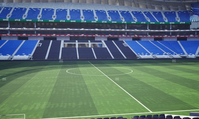 Estadio BBVA Bancomer - Section Club Seat Poniente E Seat View