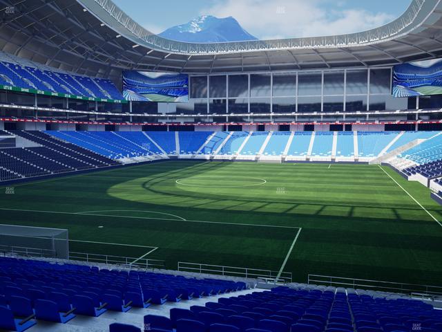 Estadio BBVA Bancomer - Section Norte 107 Seat View