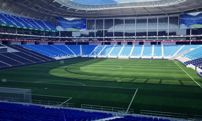 Estadio BBVA Bancomer - Section Norte 107 Seat View