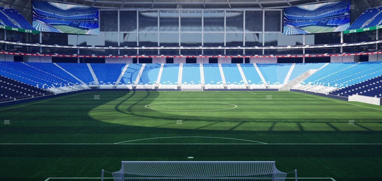 Estadio BBVA Bancomer - Section Norte 110 Seat View