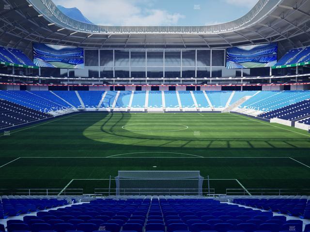 Estadio BBVA Bancomer - Section Norte 110 Seat View