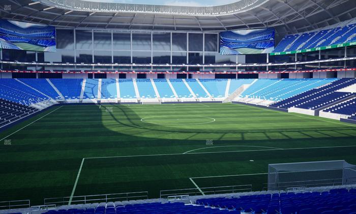 Estadio BBVA Bancomer - Section Norte 112 Seat View